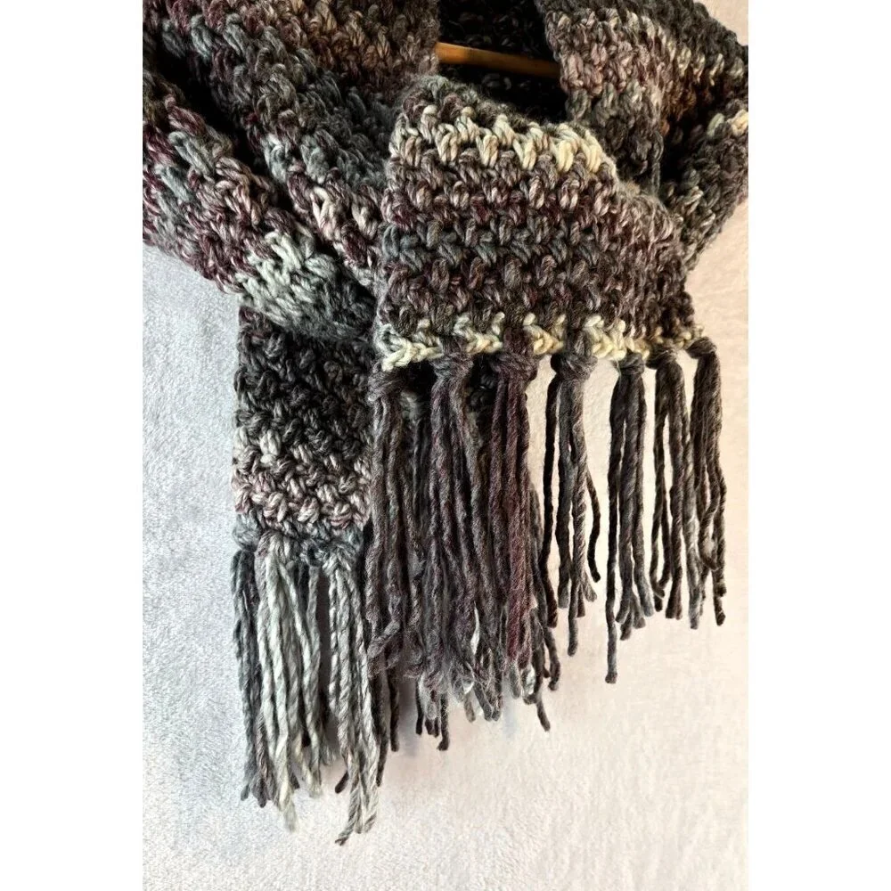 Crochet Shawl Scarf 10